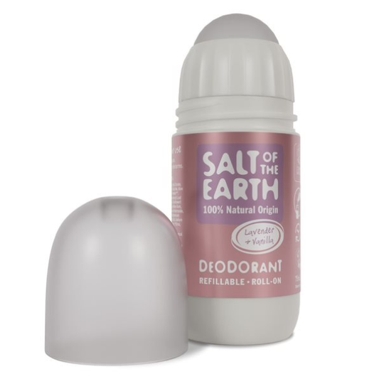 Salt of the Earth Vegan Refillable Roll-On Deodorant Lavender & Vanilla  75 ml