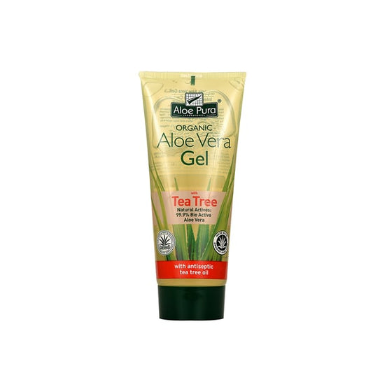 Optima Naturals Aloe Vera Gel with Tea Tree Oil  200 ml