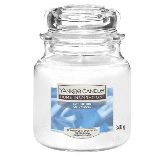 Yankee Candle Home Inspiration Soft Cotton  340g