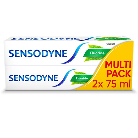 Sensodyne Promo Fluoride Toothpaste  2x75ml