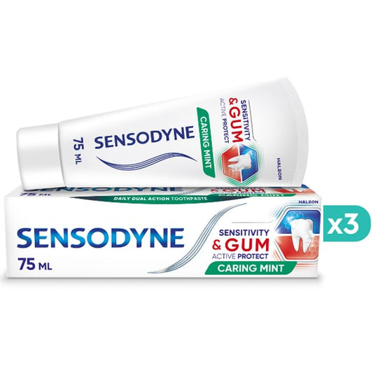 3x Sensodyne Sensitivity & Gum Toothpaste  3x75ml