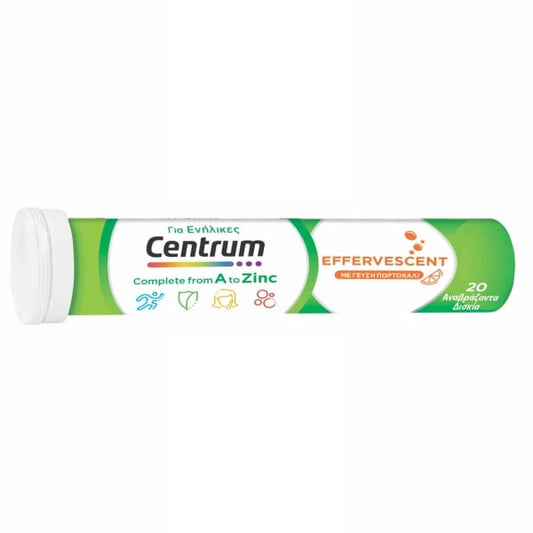 Centrum A to Zinc Effervescent  20 tableta efektive