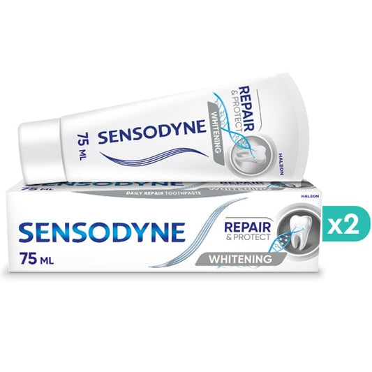 2x Sensodyne Repair & Protect Whitening Deep Repair Toothpaste  2x75ml