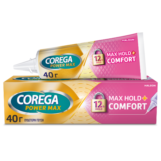 Corega Max Hold+Comfort Denture Adhesive Cream  40 gr