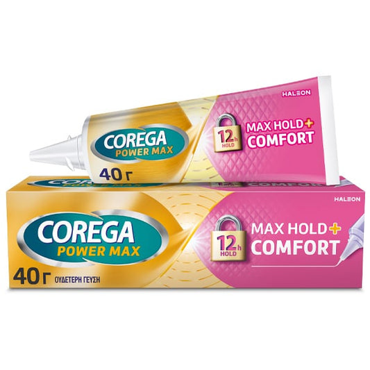 Corega Max Hold & Comfort Artificial Denture Setting Cream  40 gr