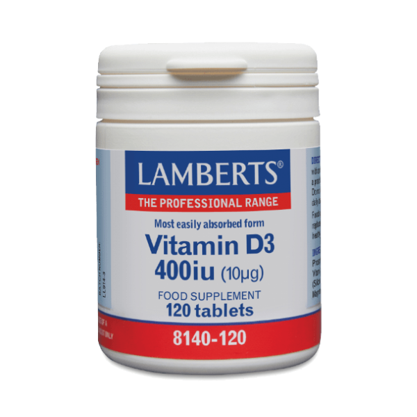 Lamberts Vitamin D3 400iu (10 μg) 120 tableta