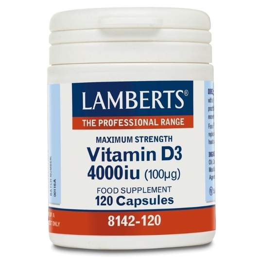Lamberts Vitamin D3 4000iu (100 μg) 120 kapsula