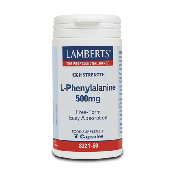 Lamberts L-Phenylalanine 500mg  60 kapele