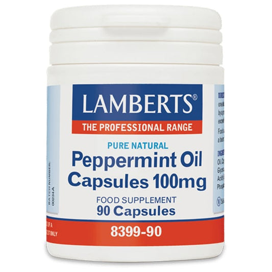 Lamberts Peppermint Oil Capsules 100mg  90 ndeshje