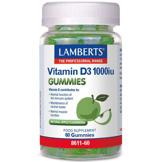 Lamberts Vitamin D3 1000iu  60 karamele
