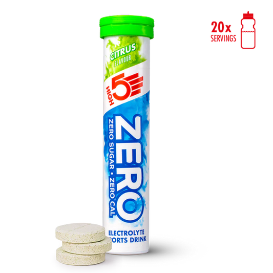 High 5 Zero Electrolyte Sports Drink Citrus Flavour  20 tableta efektive