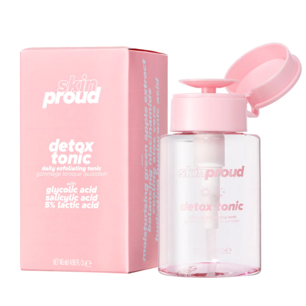 Skin Proud Detox Tonic Daily Exfoliating Tonic  145 ml