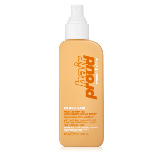 Hair Proud Glass Hair Heat-Activated Smoothing Shine Spray  150 ml