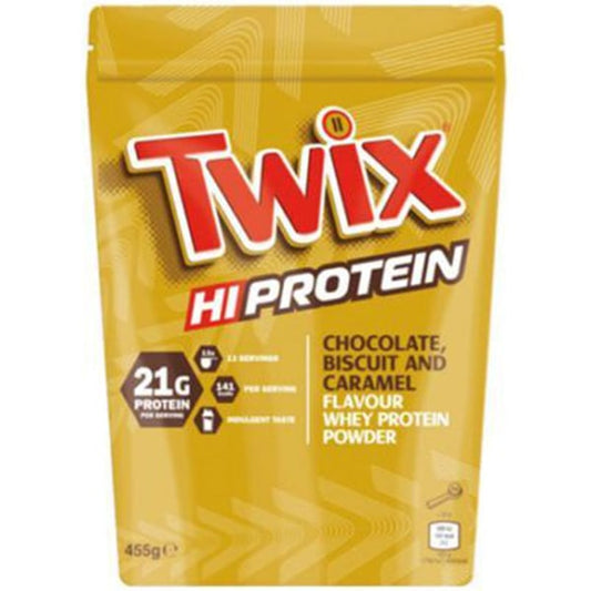 Twix Hi Protein Chocolate & Biscuit & Caramel Whey Protein Powder  455gr