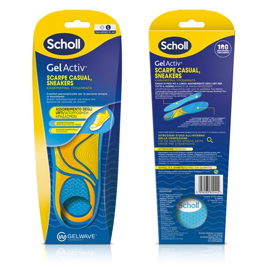 Scholl Gel Activ Insoles for Casual Shoes & Sneakers  1 palë