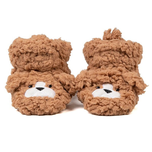 Cozy Sole Baby & Toddler Soft Slippers Dog  1 palë
