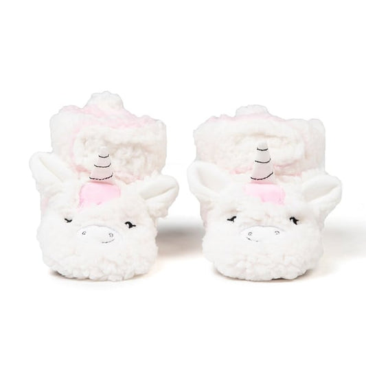 Cozy Sole Baby & Toddler Soft Slippers Unicorn  1 palë
