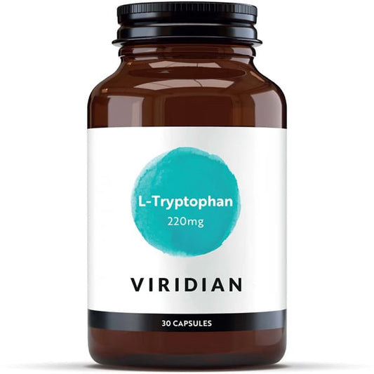 Viridian L-Tryptophan 220mg  30 kapsula vegjetariane