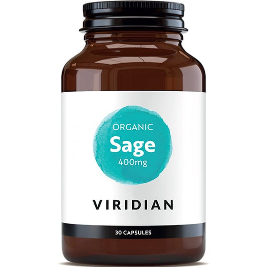 Viridian Organic Sage 400mg  30 kapsula