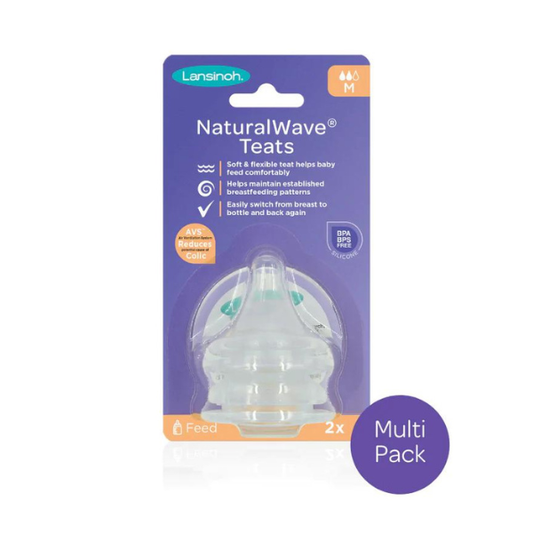 Lansinoh NaturalWave™ Slow Flow Teat  2 copë