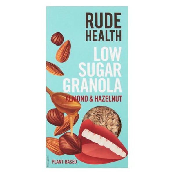 Rude Health Low Sugar Granola Almond & Hazelnut  400g