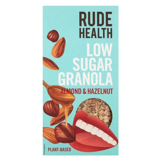 Rude Health Low Sugar Granola Almond & Hazelnut  400g