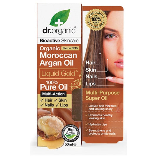 Dr. Organic, Moroccan Argan Oil Liquid Gold  50 ml