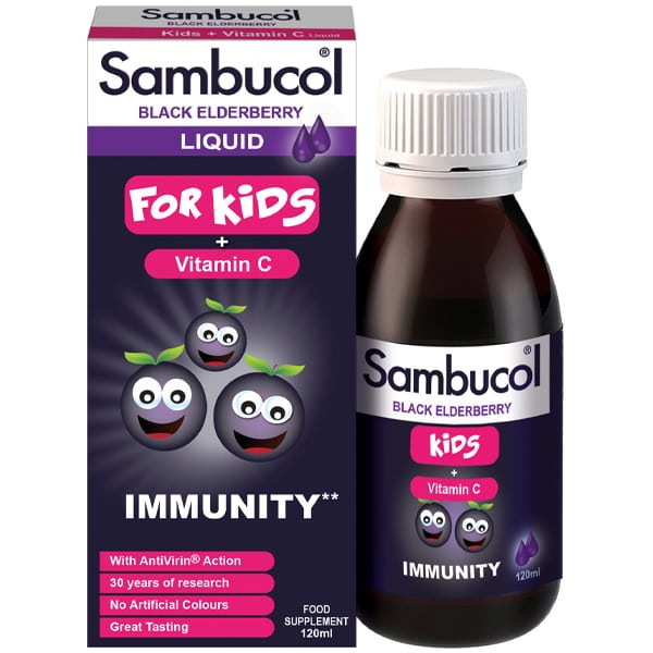 Galenica Sambucol Black Elderberry Kids & Vitamin C  120 ml