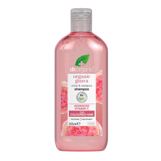 Dr.Organic Organic Guava Shine & Radiance Shampoo for Coloured Hair  265 ml
