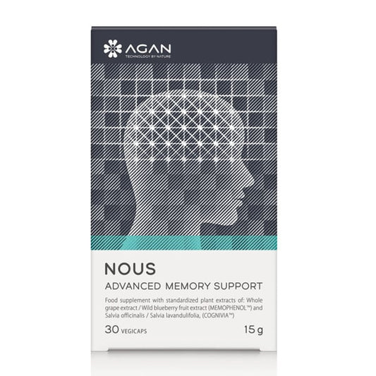 Agan Nous Advanced Memory Support  30 kapsula vegjetariane