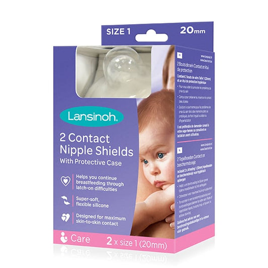 Lansinoh Contact Nipple Shields 20mm  2 copë