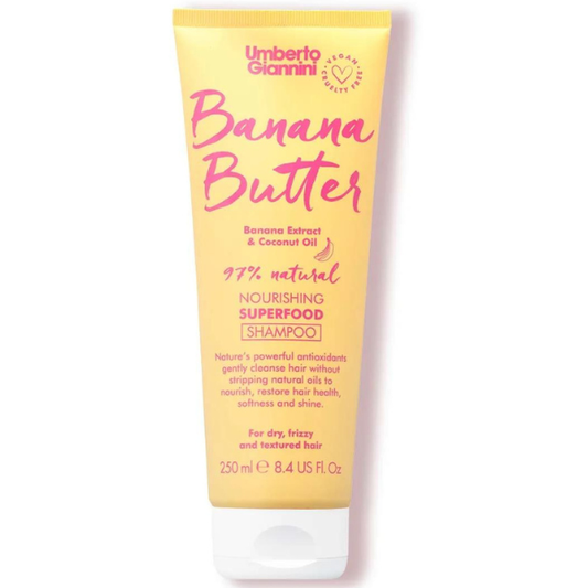 Umberto Giannini Banana Butter Nourishing Superfood Shampoo  250 ml