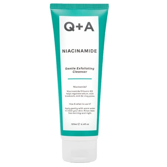 Q+A Niacinamide Gentle Exfoliating Cleanser  125 ml