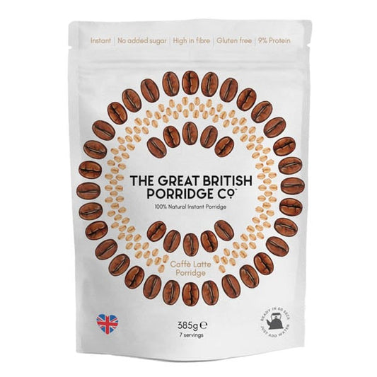 The Great British Porridge Caffe Latte (Bag)  385gr