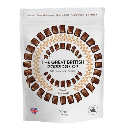 The Great British Porridge Classic Chocolate (Bag)  385gr
