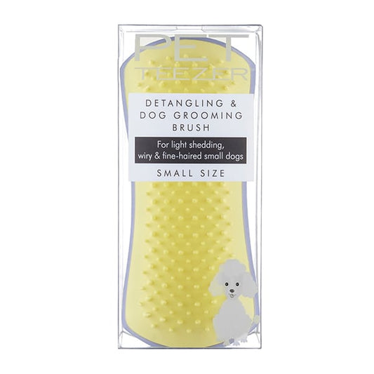 Pet Teezer Detangling & Dog Grooming Brush Small  1 copë - Vjollcë - E verdhë