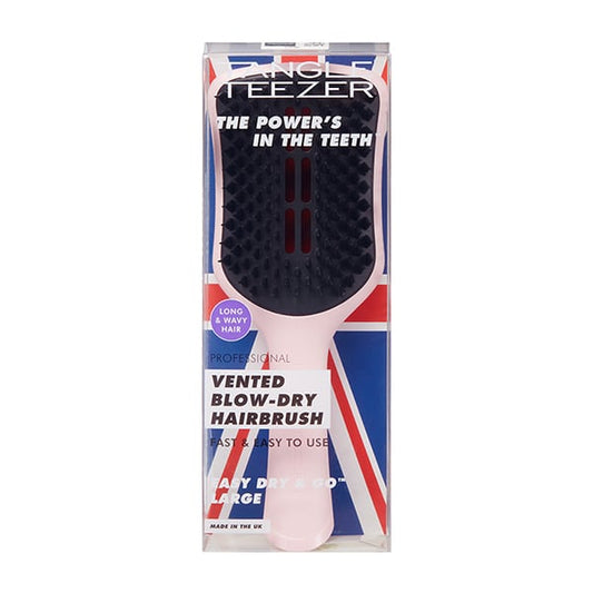 Tangle Teezer Easy Dry & Go Large Size Detangling Hairbrush  1 copë - Rozë e errët-e zezë