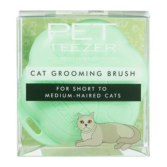 Pet Teezer Cat Grooming Brush  1 copë - JESHIL