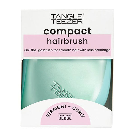 Tangle Teezer Compact Styler Detangling Hairbrush  1 copë - Ngjyrë blu e errët mat krom