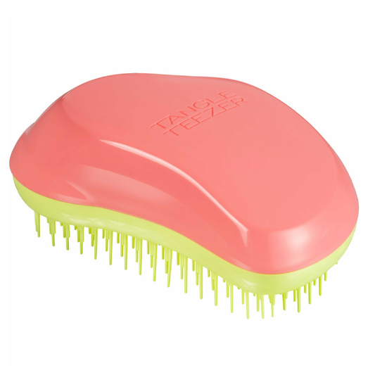 Tangle Teezer The Original Detangling Hairbrush for Straight & Curly Hair  1 copë - Rozë Salmoni / Shumë e Verdhë
