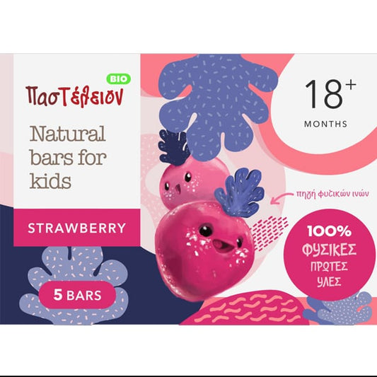 Pastelion Bar for Children with Strawberry  5x25gr