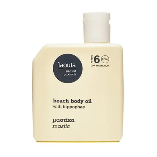 Laouta Natural Products Beach Body Oil Mastic SPF6  100 ml