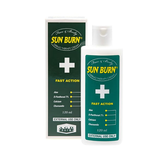 Sun Burn Face & Body Dermotherapy Cream Fast Action  120 ml