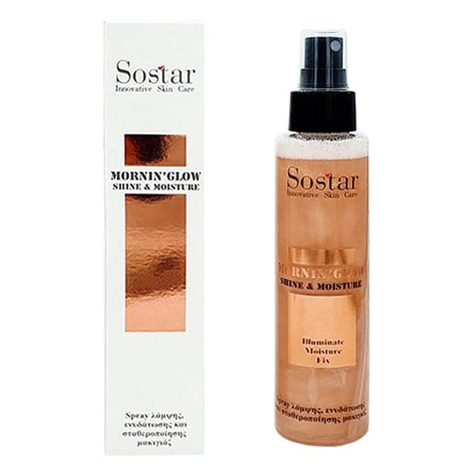 Sostar Spray Shine & Moisture Face & Body Bronze  125 ml