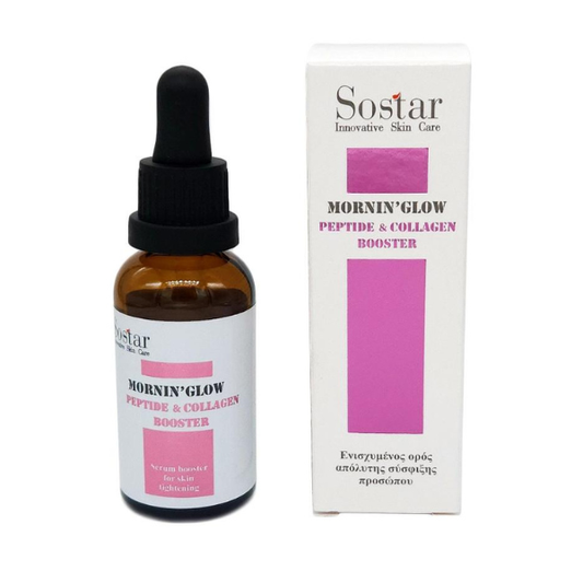 Sostar Mornin' Glow Peptide & Collagen Booster  30 ml