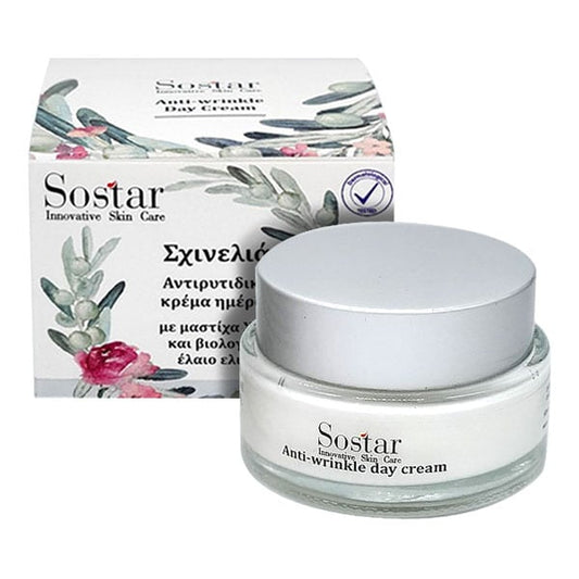 Sostar Anti-Wrinkle Day Cream with Mastic Oil & Olive Oil  50 ml