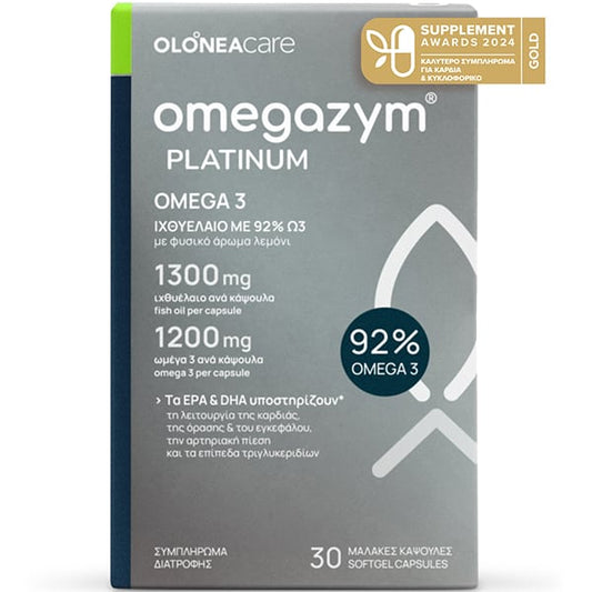 Olonea Omegazym Platinum  30 kapsula të buta