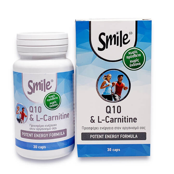 Smile Coenzyme Q10 & L-Carnitine  30 kapsula