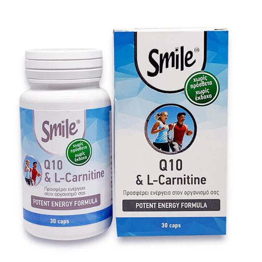 Smile Coenzyme Q10 & L-Carnitine  30 kapsula