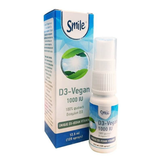 Smile D3-Vegan 1000IU Spray, 12  5 ml